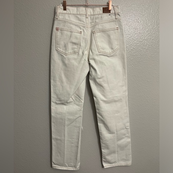 Urban Outfitters BDG Loose Straight Jean – Destroyed Ivory Denim - Picture 7 of 11